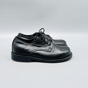 Strasburg Children Shoes Boys 9 Black Leather Oxford Lace Up Dress School